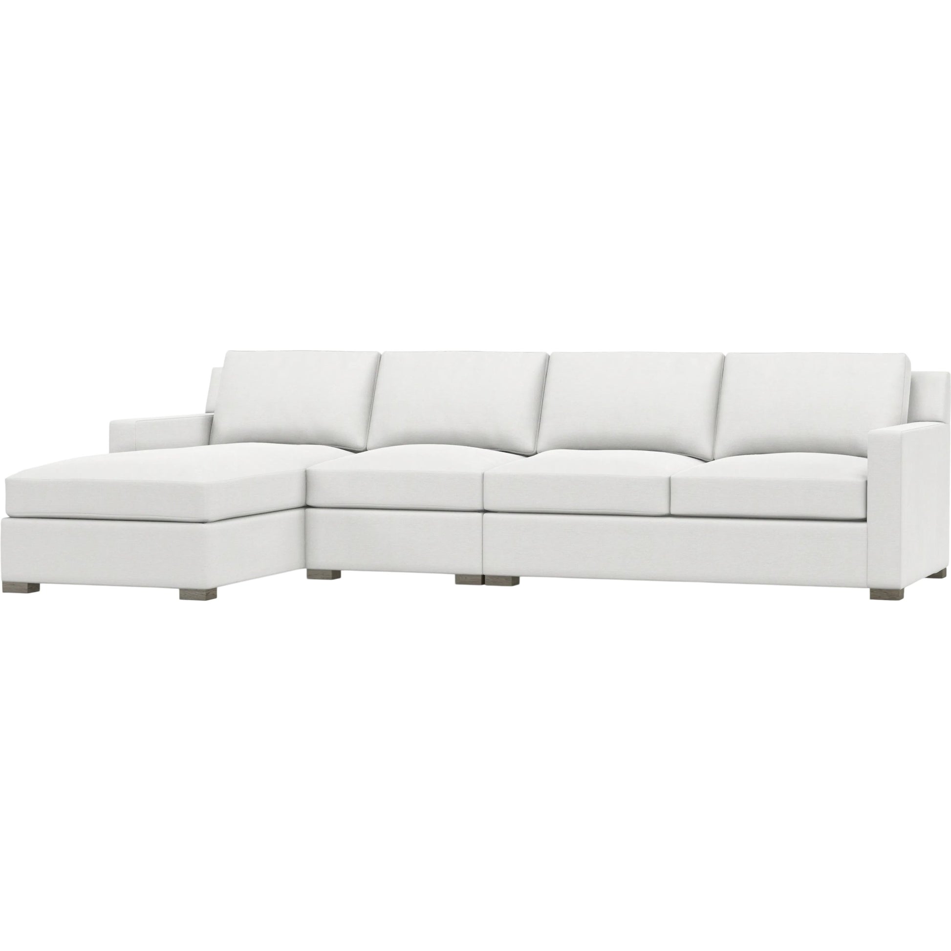 Kelsey 3-Piece Fabric Sectional by Bernhardt in wdf, 789 portobello. Made from unique in a unique style.