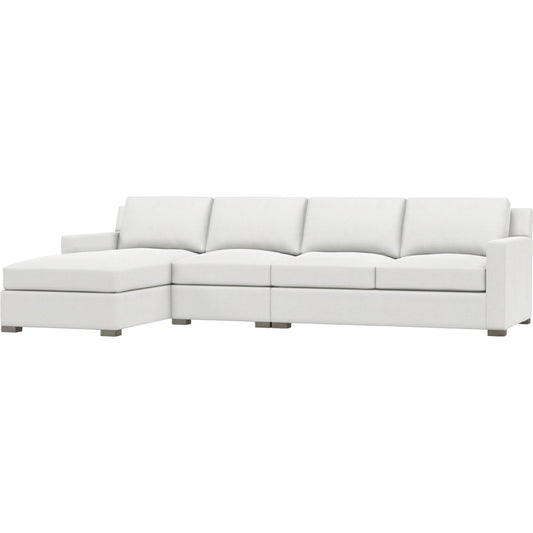 Kelsey 3-Piece Fabric Sectional by Bernhardt in wdf, 789 portobello. Made from unique in a unique style.