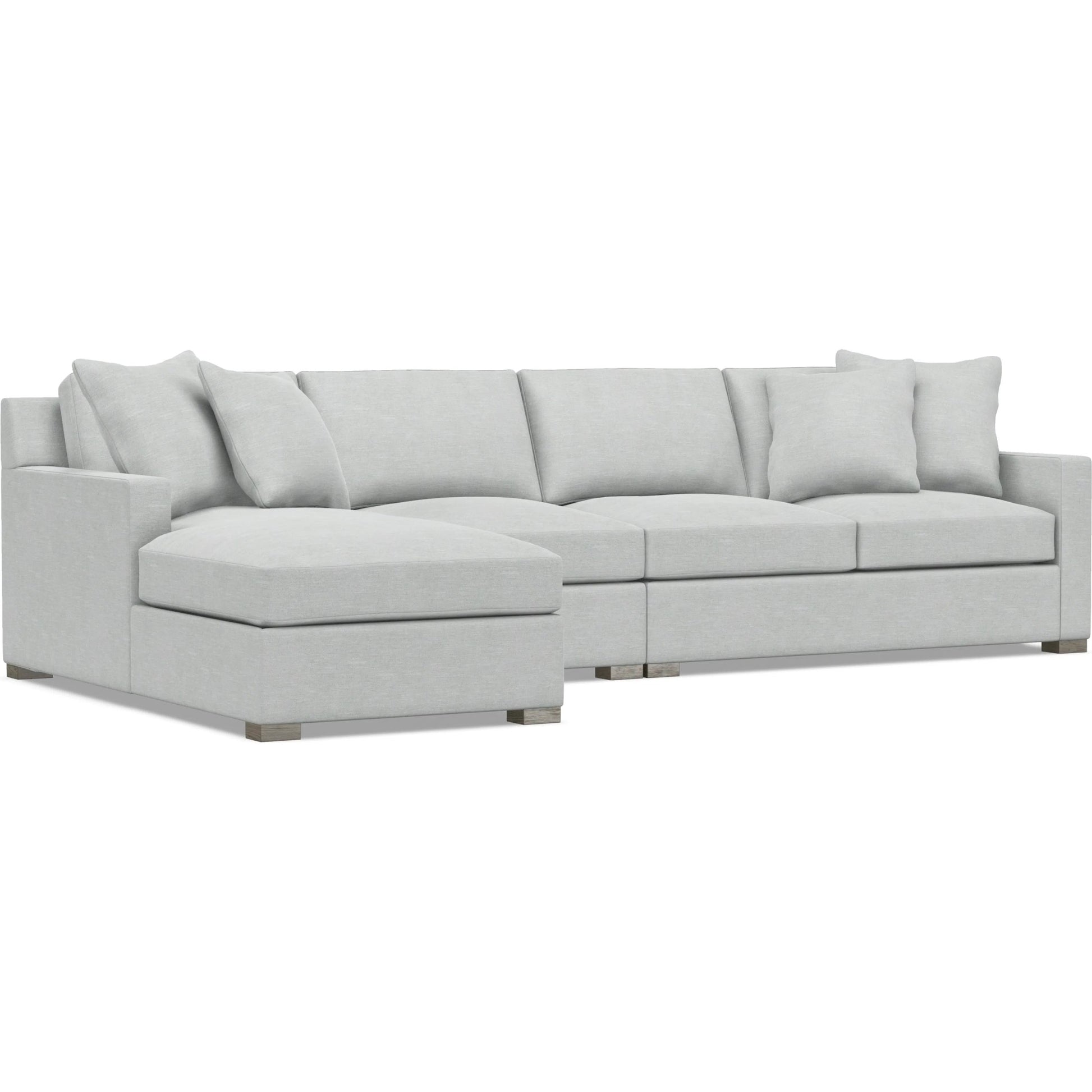 Kelsey 3-Piece Fabric Sectional by Bernhardt in wdf, 789 portobello. Made from unique in a unique style.