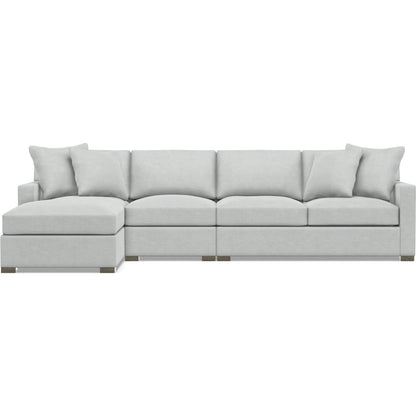 Kelsey 3-Piece Fabric Sectional by Bernhardt in wdf, 789 portobello. Made from unique in a unique style.