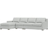 Light Grey Chenille / Left Hand Facing