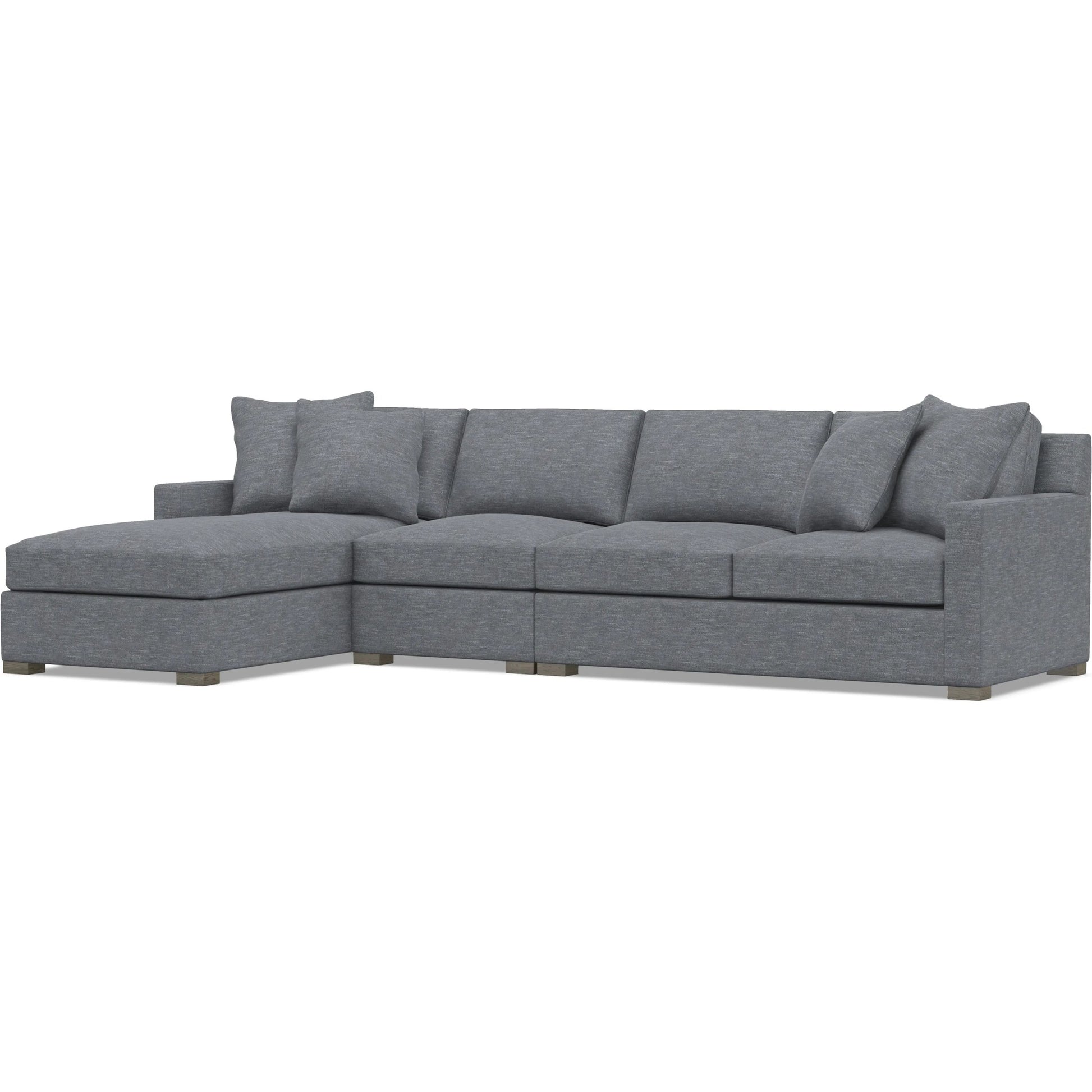 Kelsey 3-Piece Fabric Sectional by Bernhardt in wdf, 789 portobello. Made from unique in a unique style.