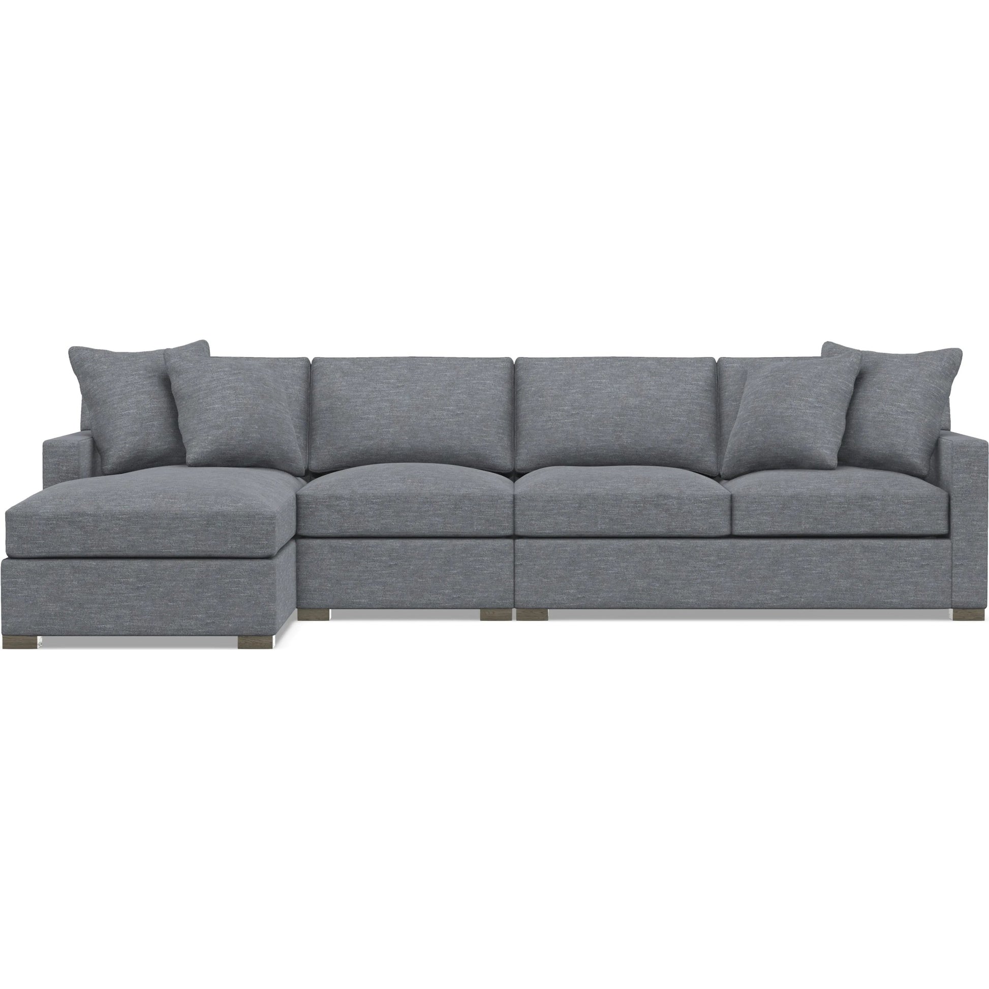Kelsey 3-Piece Fabric Sectional by Bernhardt in wdf, 789 portobello. Made from unique in a unique style.