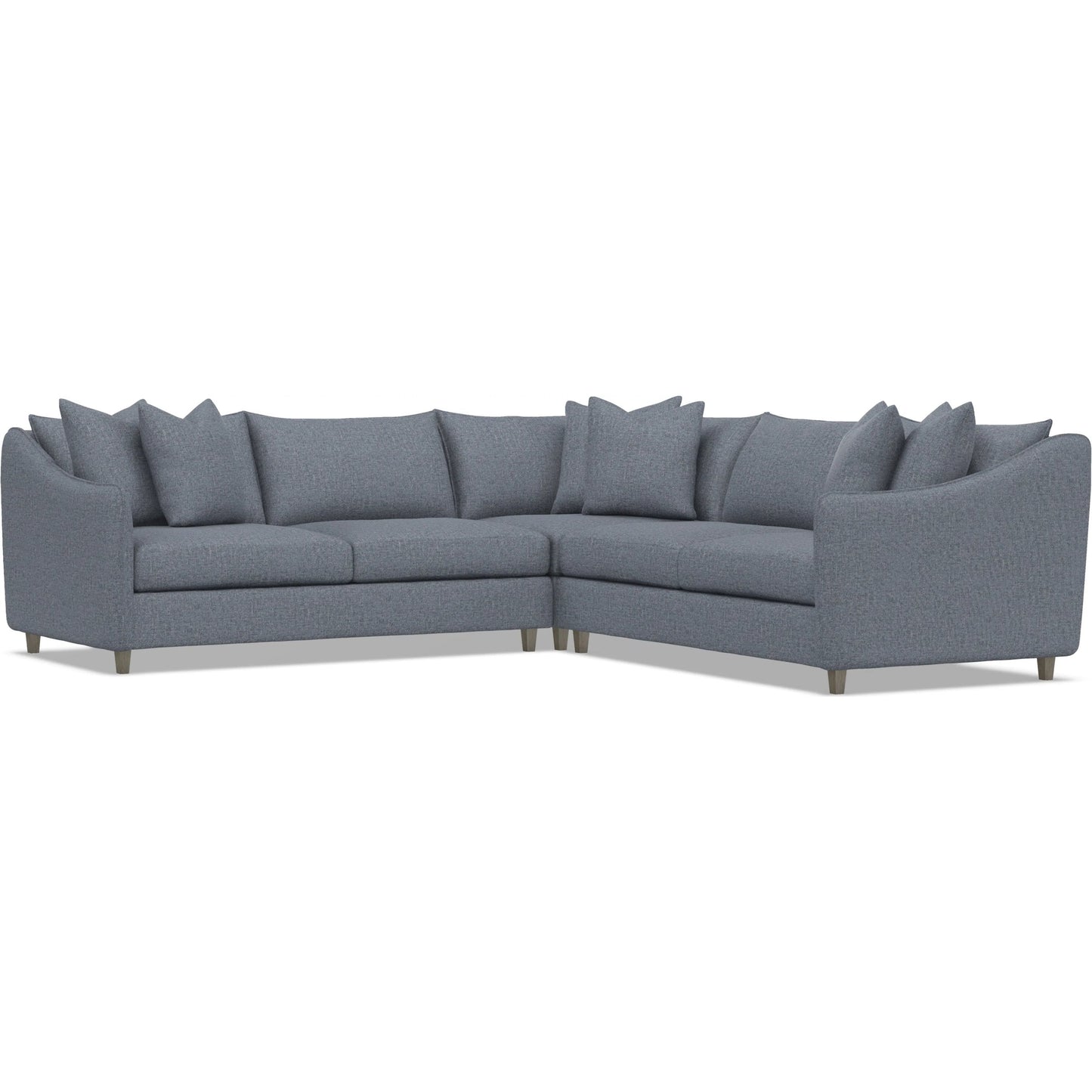 018 SI-2634582 | Additional Silo | Joli 3-Piece Fabric Sectional by Bernhardt in wdf, 789 portobello. Made from unique in a unique style.