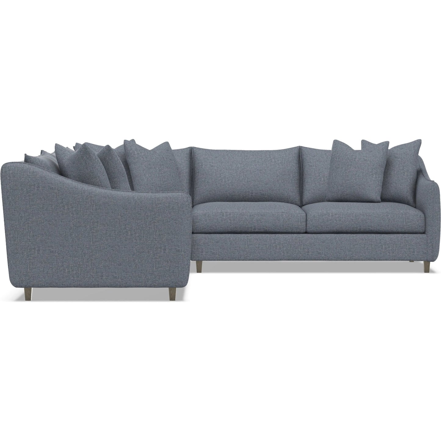 017 SI-2634582 | Additional Silo | Joli 3-Piece Fabric Sectional by Bernhardt in wdf, 789 portobello. Made from unique in a unique style.