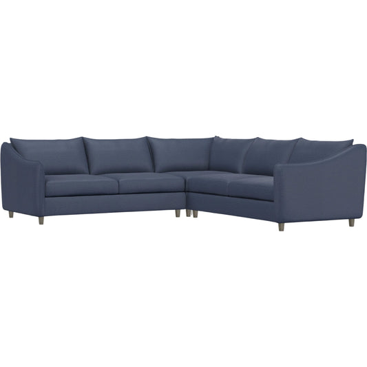 Joli 3-Piece Fabric Sectional by Bernhardt in wdf, 789 portobello. Made from unique in a unique style.