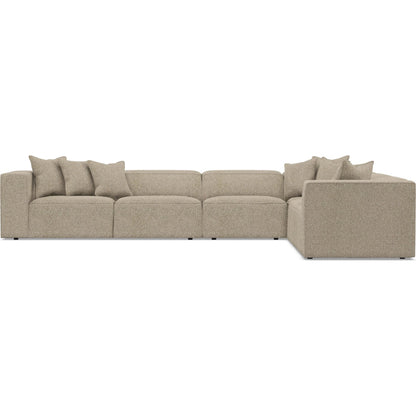 Bliss 4-Piece Fabric Sectional by Bernhardt. Made from unique in a unique style.