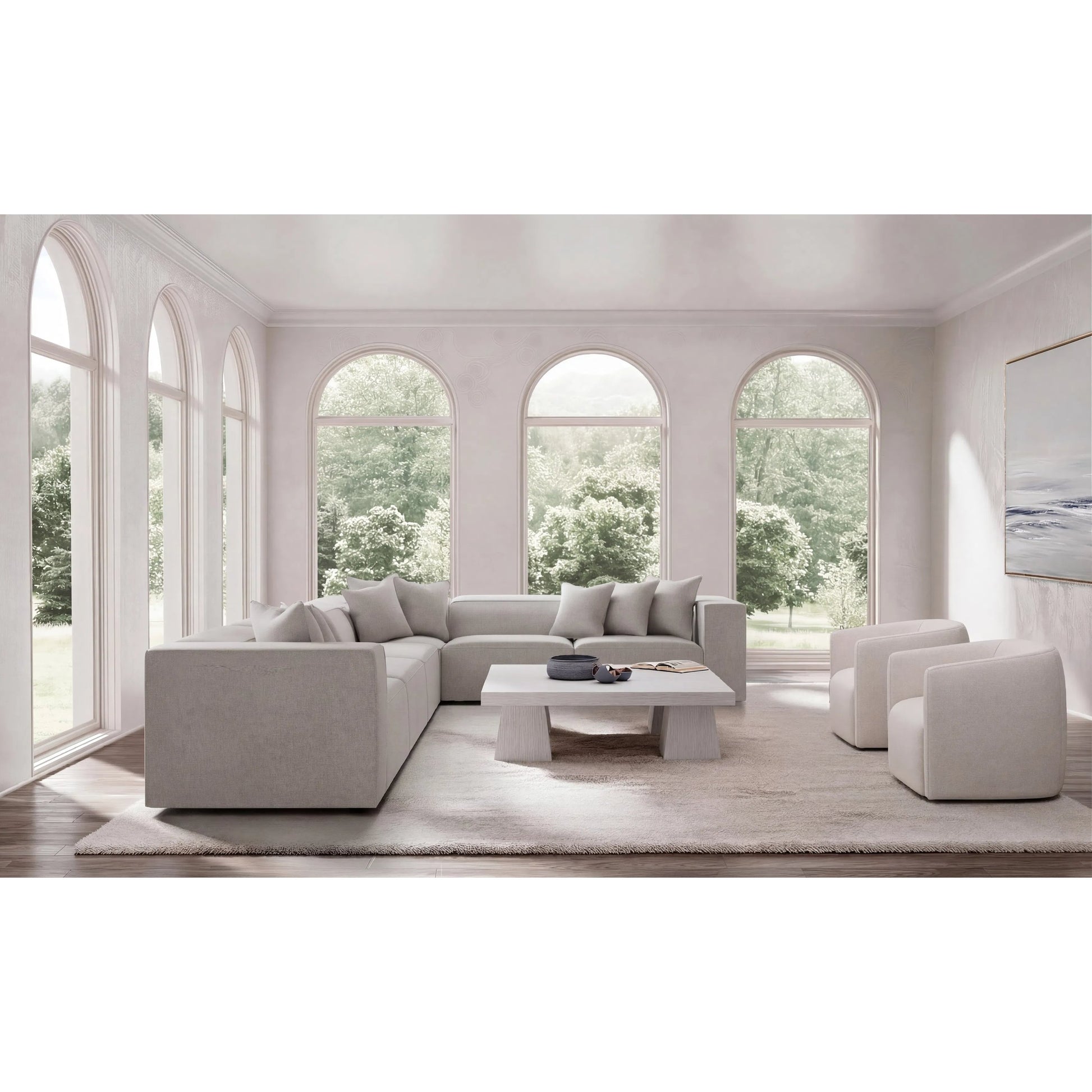 Bliss 4-Piece Fabric Sectional by Bernhardt. Made from unique in a unique style.