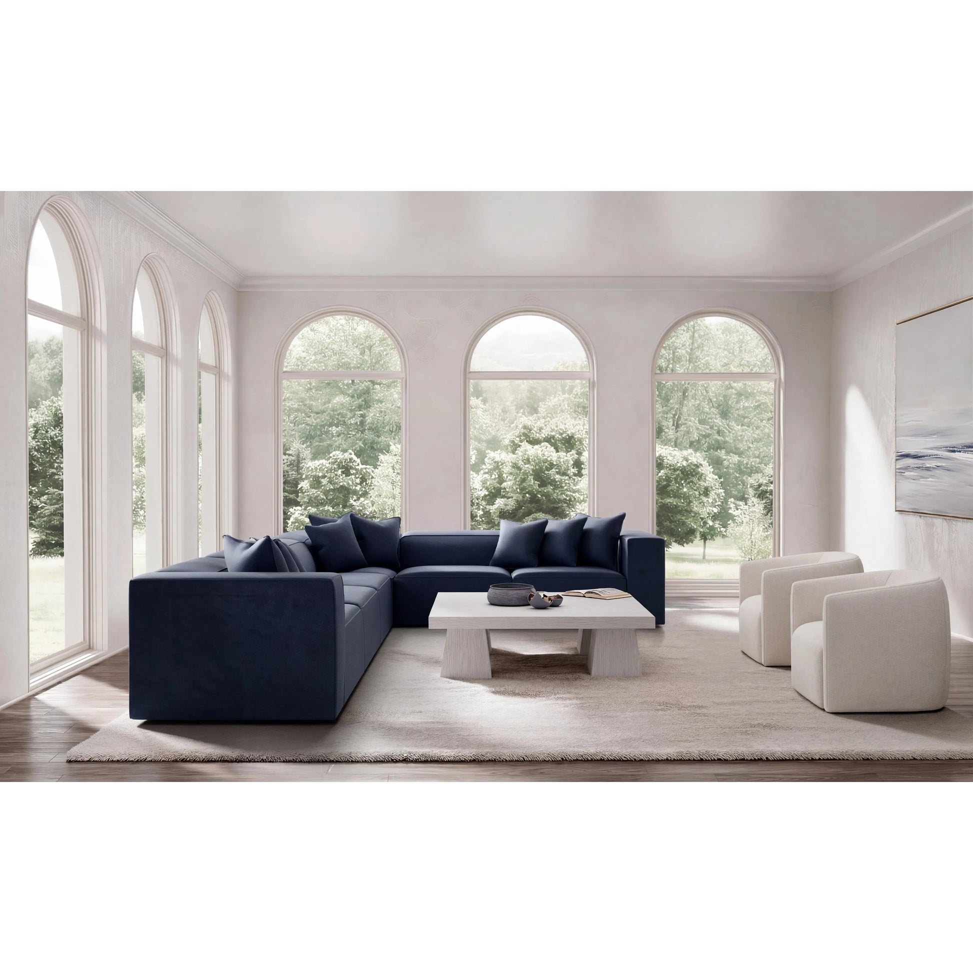Bliss 4-Piece Fabric Sectional by Bernhardt. Made from unique in a unique style.
