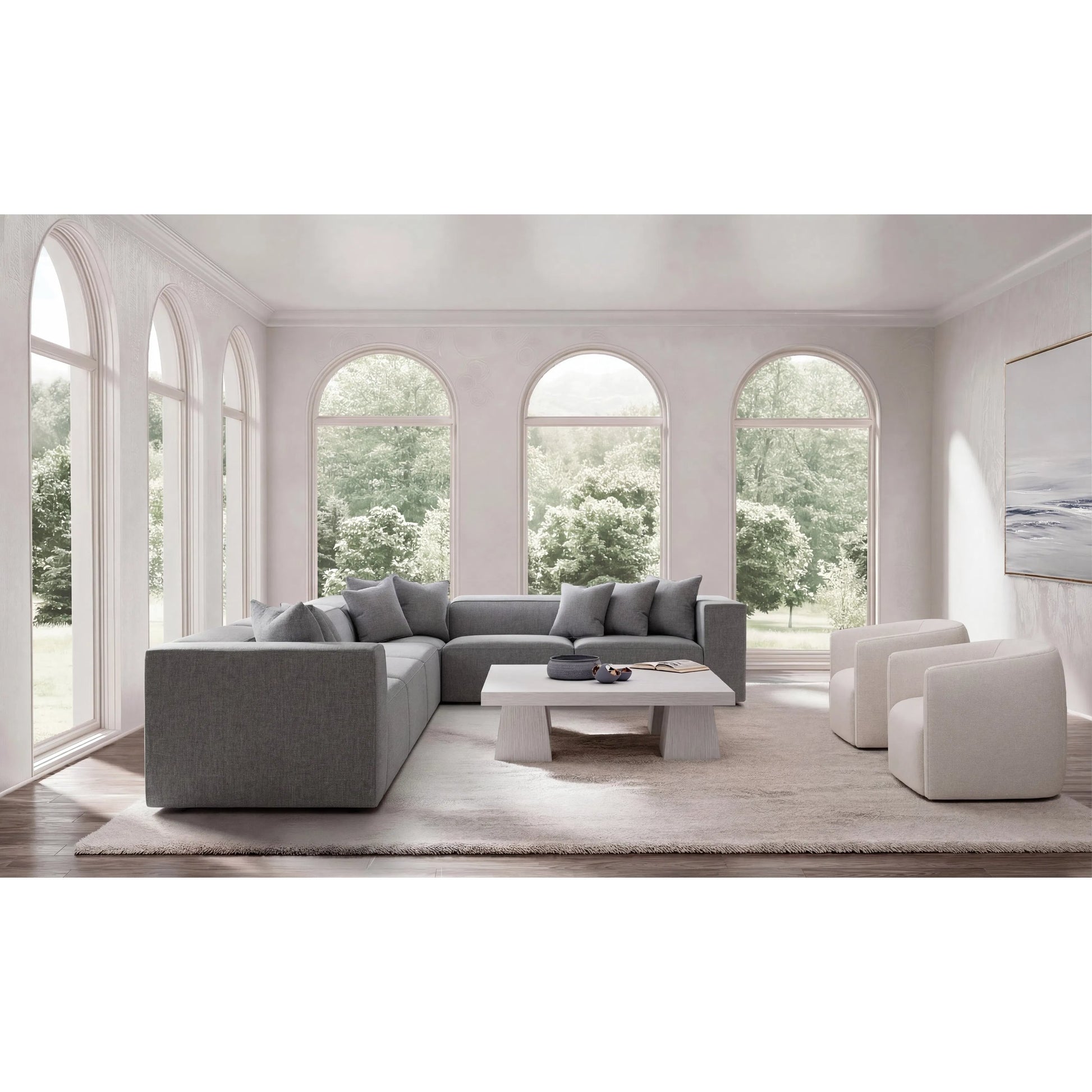 Bliss 4-Piece Fabric Sectional by Bernhardt. Made from unique in a unique style.