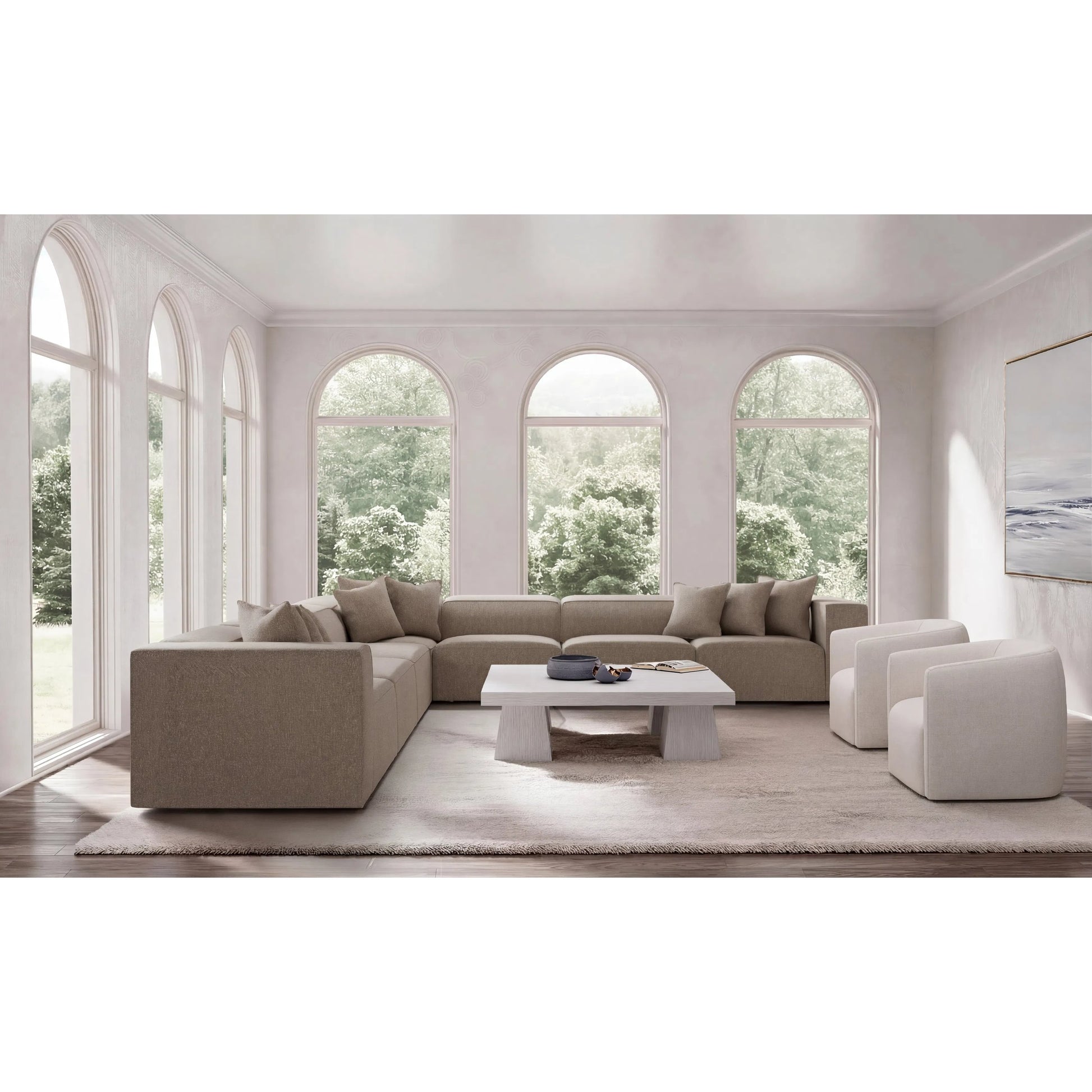 Bliss 5-Piece Fabric Sectional by Bernhardt. Made from unique in a unique style.