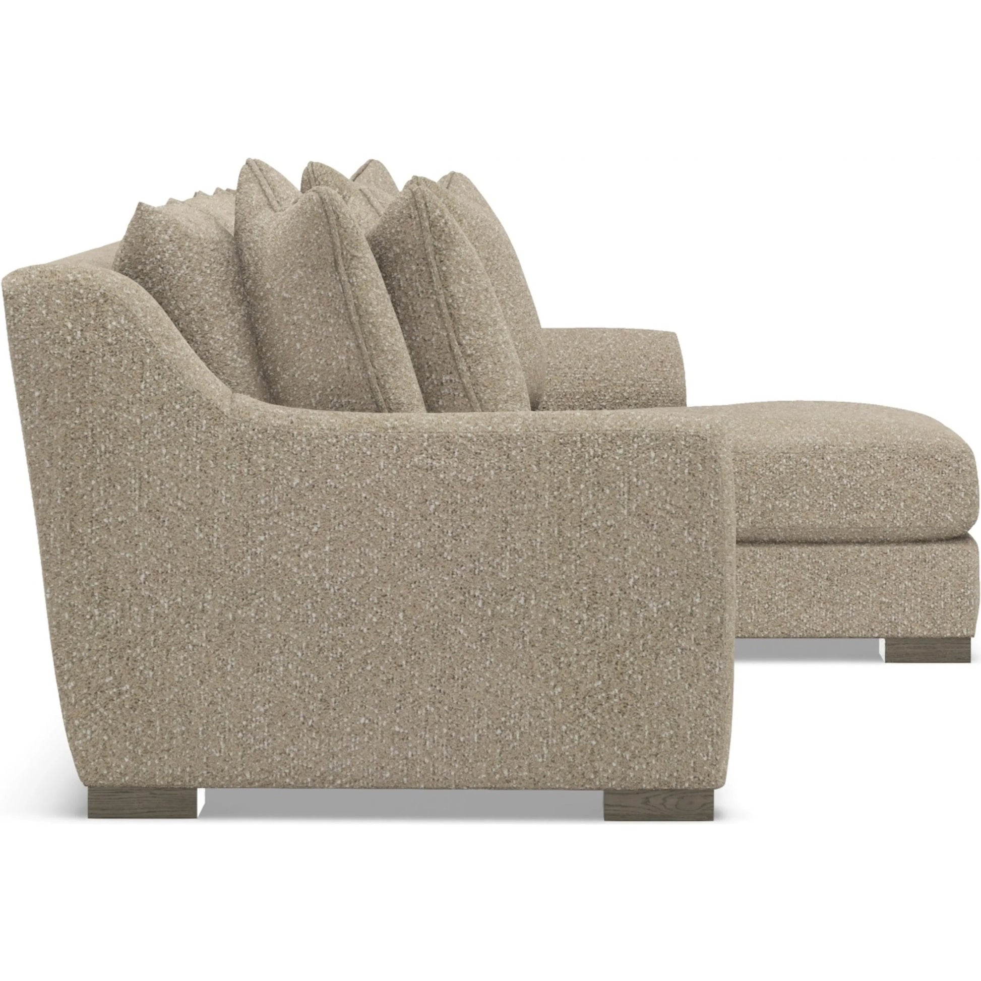 Gabi 3-Piece Fabric Sectional by Bernhardt in wdf, 789 portobello. Made from unique in a unique style.