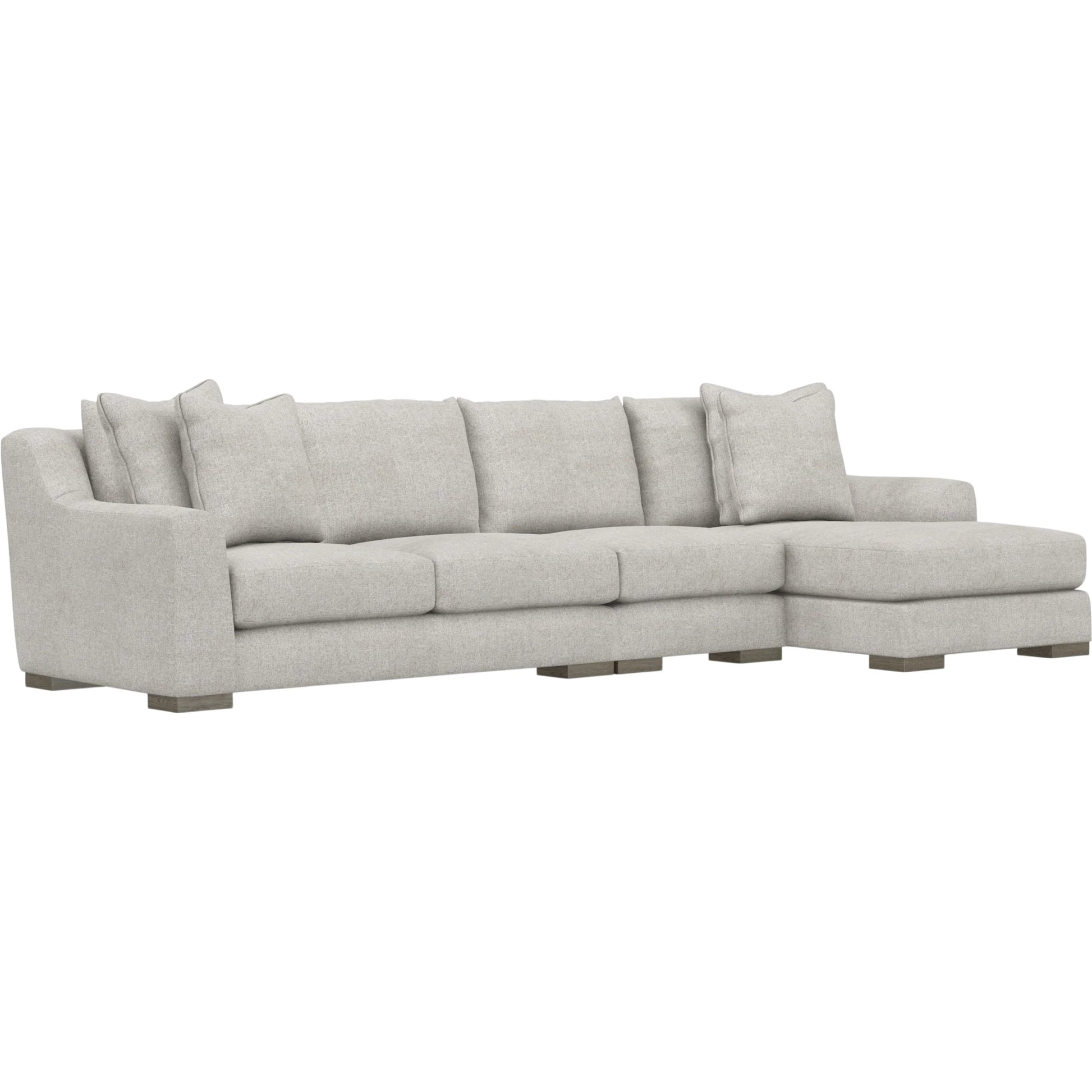 Gabi 3-Piece Fabric Sectional by Bernhardt in wdf, 789 portobello. Made from unique in a unique style.