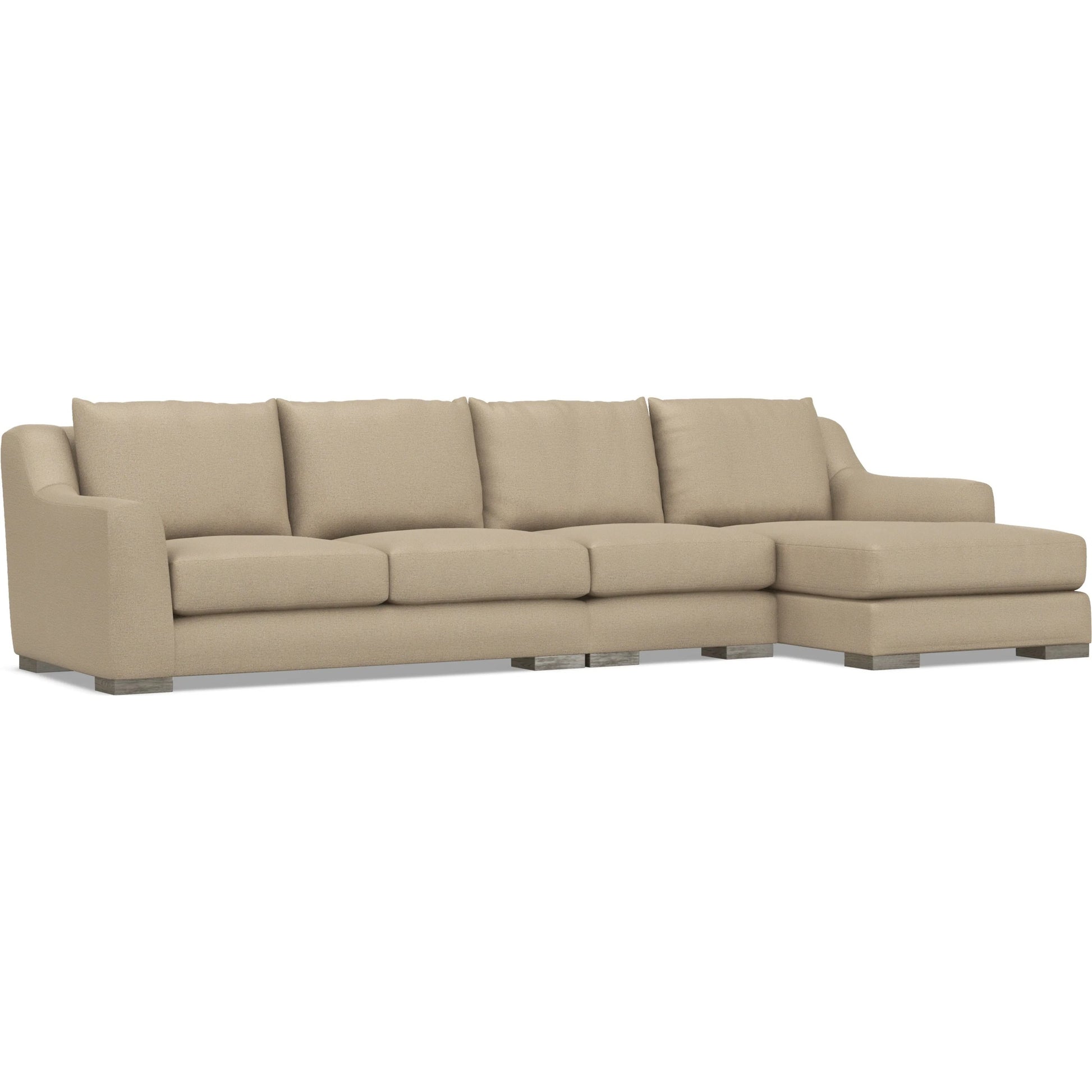 Gabi 3-Piece Fabric Sectional by Bernhardt in wdf, 789 portobello. Made from unique in a unique style.
