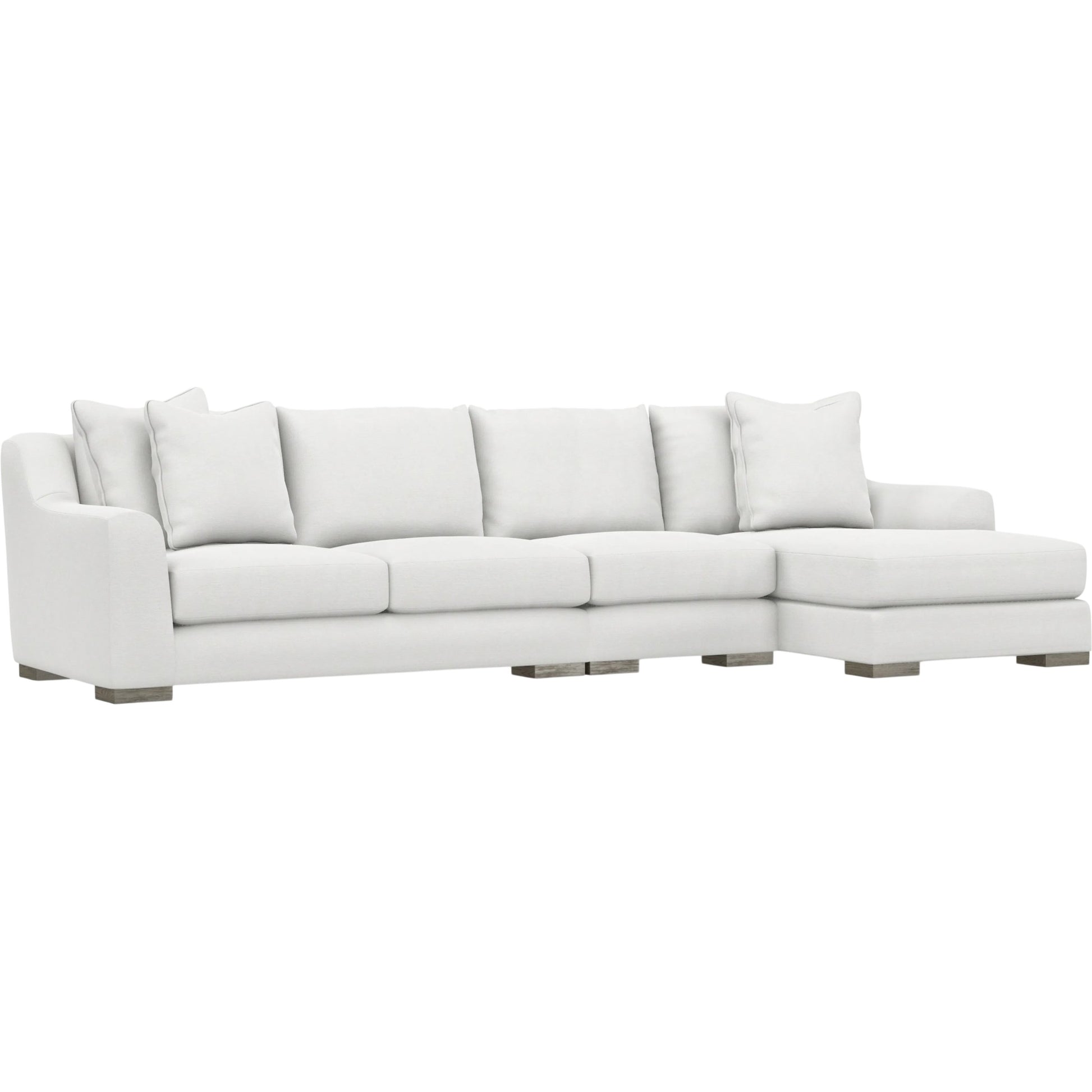 Gabi 3-Piece Fabric Sectional by Bernhardt in wdf, 789 portobello. Made from unique in a unique style.
