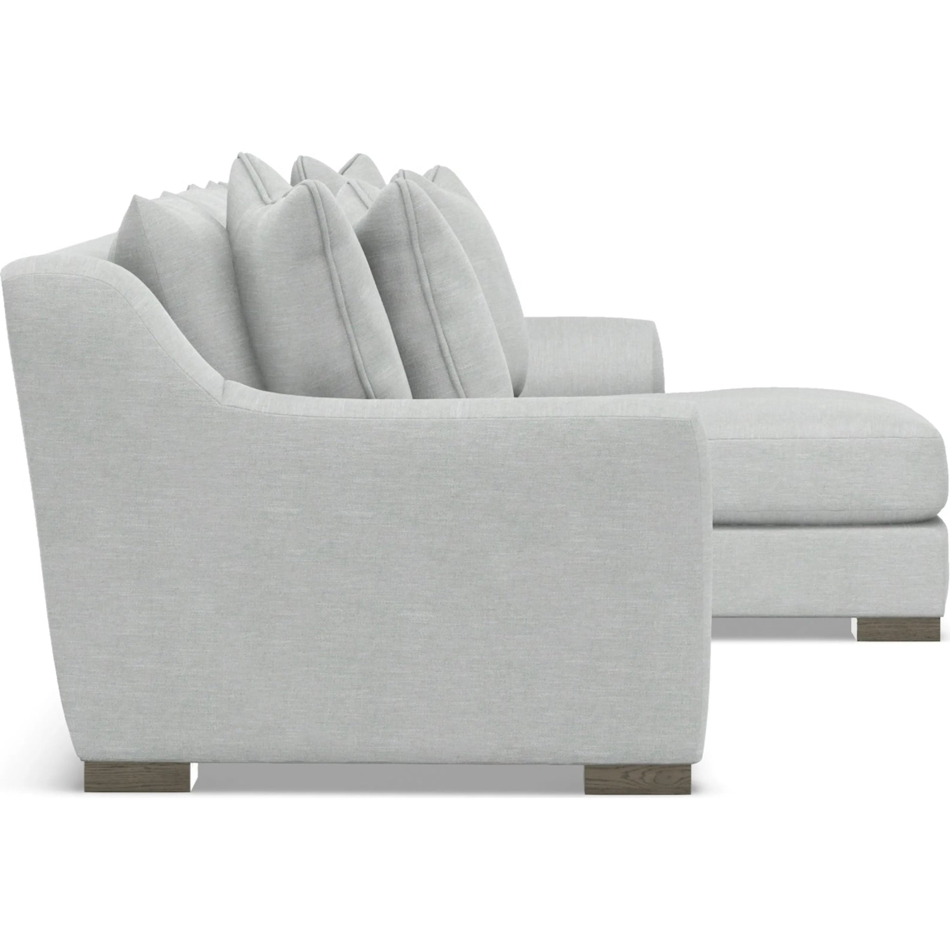 Gabi 3-Piece Fabric Sectional by Bernhardt in wdf, 789 portobello. Made from unique in a unique style.