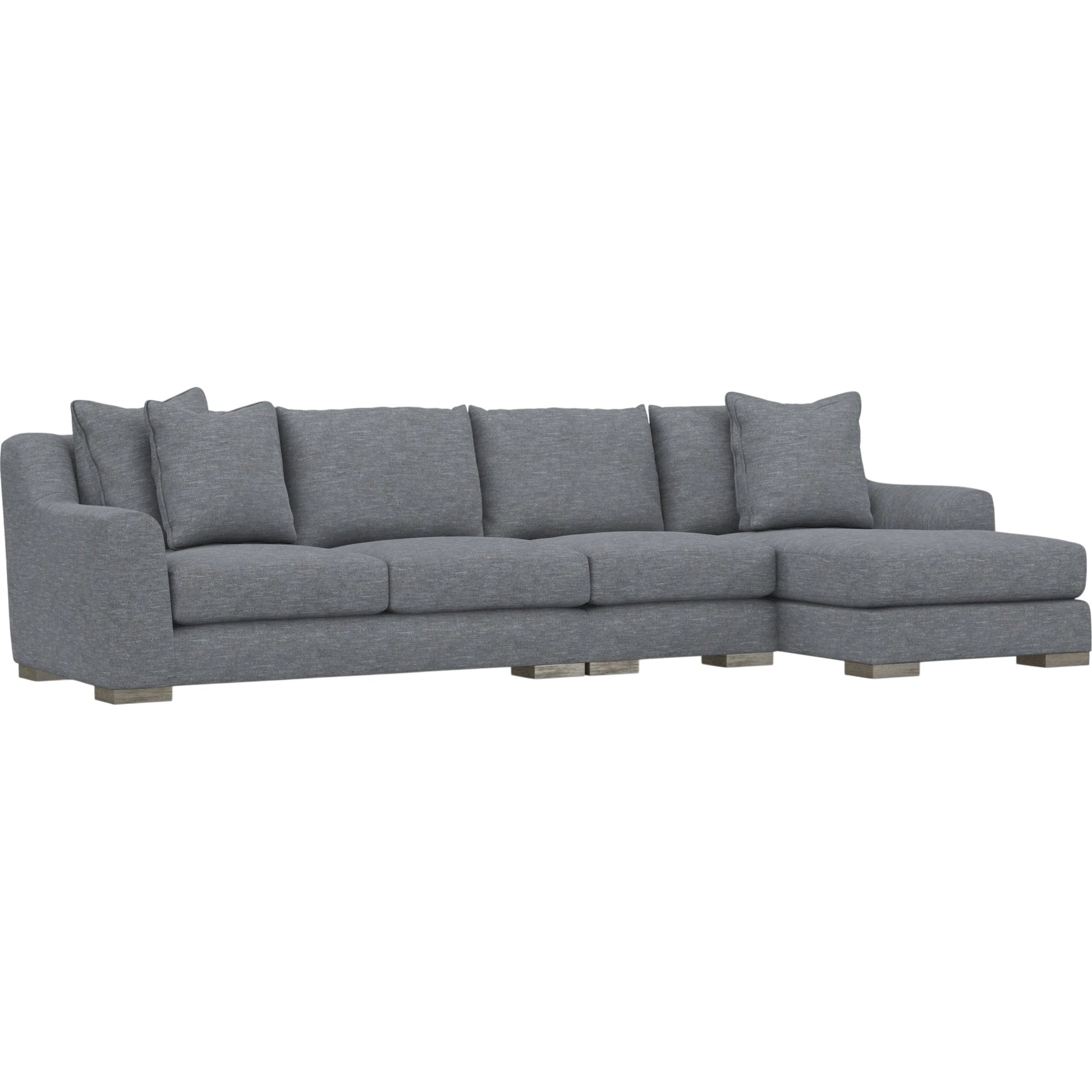 Gabi 3-Piece Fabric Sectional by Bernhardt in wdf, 789 portobello. Made from unique in a unique style.