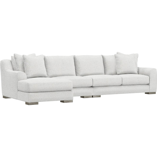 Gabi 3-Piece Fabric Sectional by Bernhardt in wdf, 789 portobello. Made from unique in a unique style.