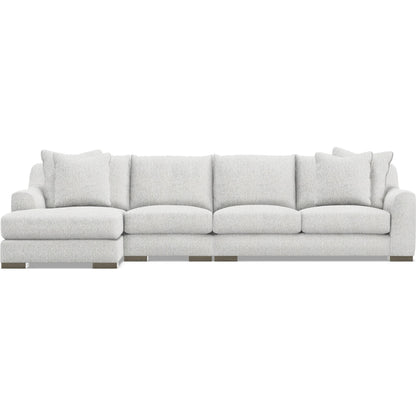 Gabi 3-Piece Fabric Sectional by Bernhardt in wdf, 789 portobello. Made from unique in a unique style.