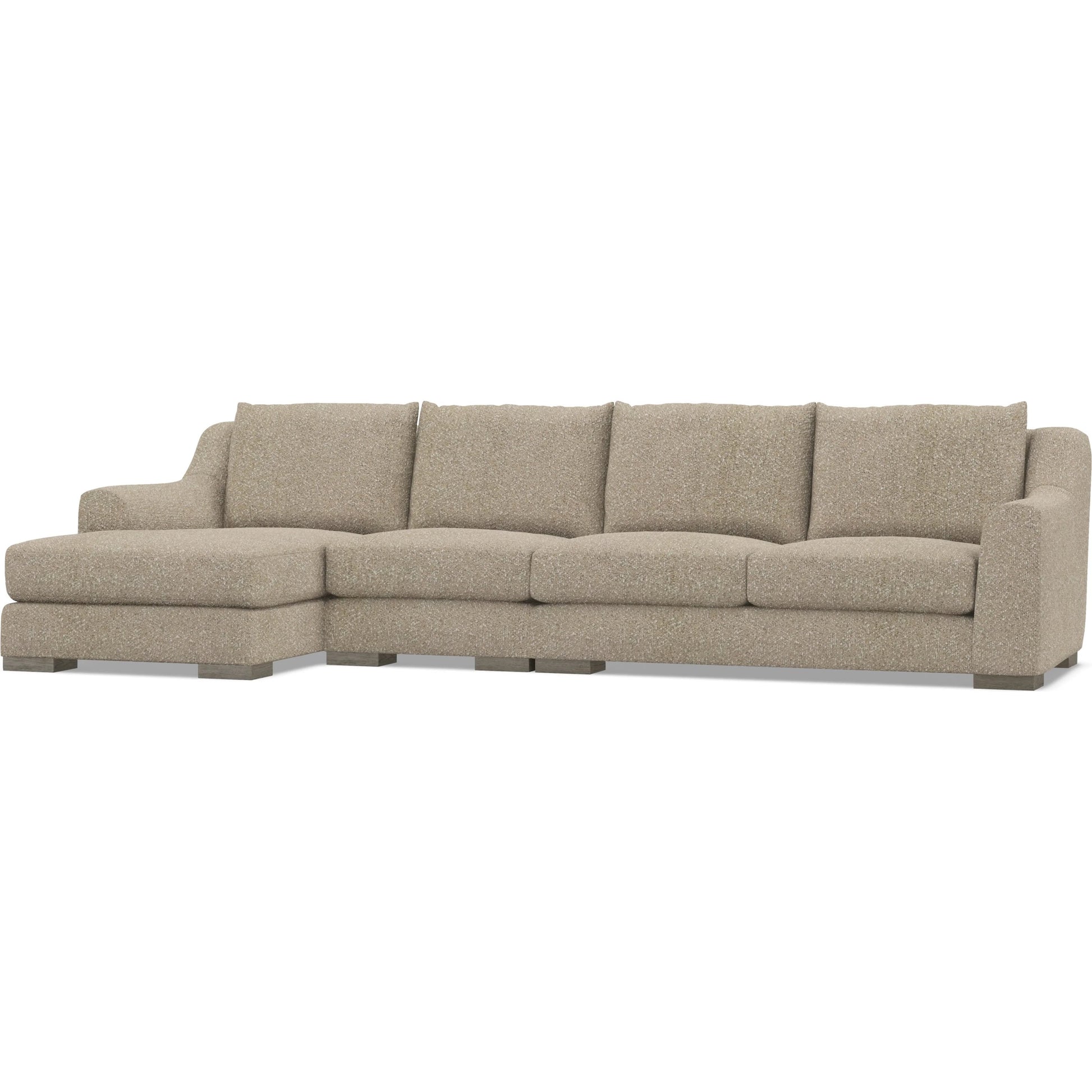 Gabi 3-Piece Fabric Sectional by Bernhardt in wdf, 789 portobello. Made from unique in a unique style.