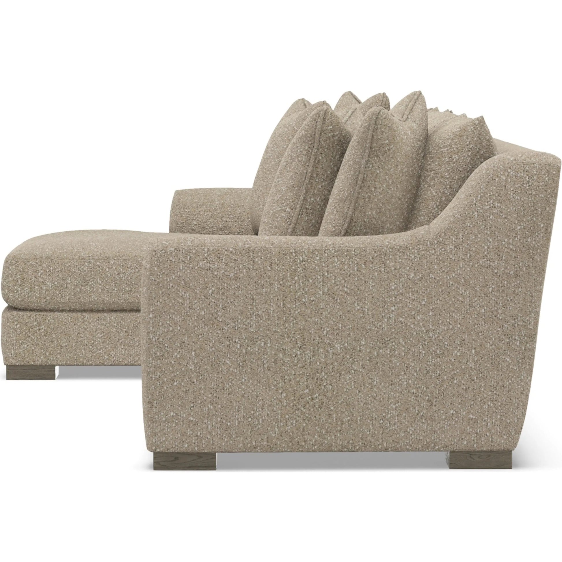 Gabi 3-Piece Fabric Sectional by Bernhardt in wdf, 789 portobello. Made from unique in a unique style.