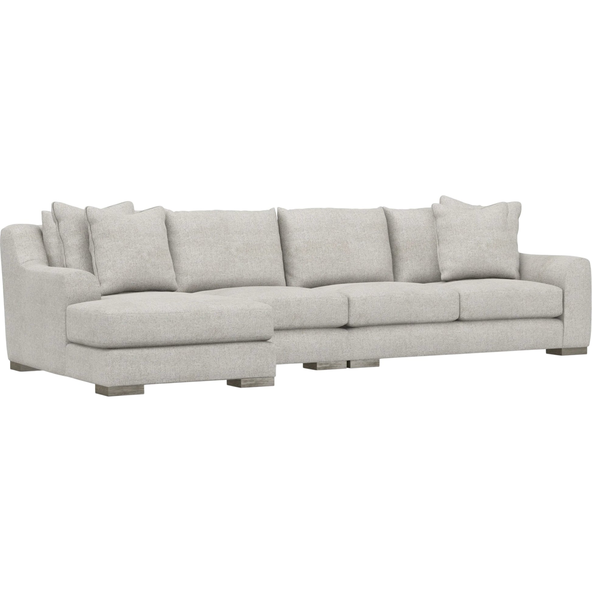 Gabi 3-Piece Fabric Sectional by Bernhardt in wdf, 789 portobello. Made from unique in a unique style.