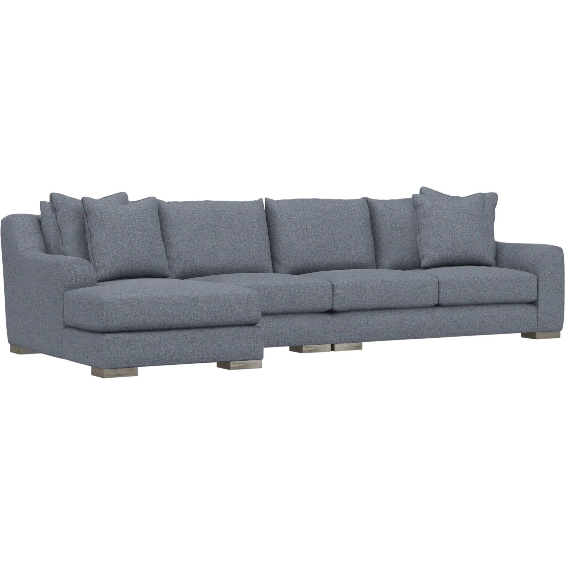 Gabi 3-Piece Fabric Sectional by Bernhardt in wdf, 789 portobello. Made from unique in a unique style.