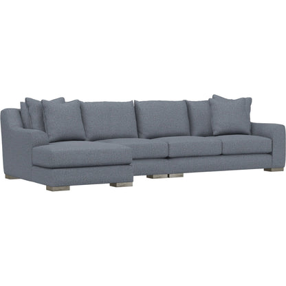 Gabi 3-Piece Fabric Sectional by Bernhardt in wdf, 789 portobello. Made from unique in a unique style.