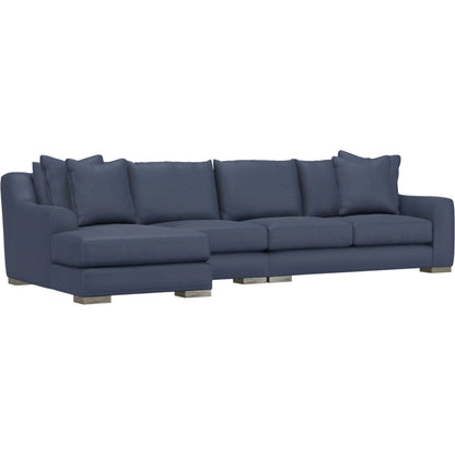 Gabi 3-Piece Fabric Sectional by Bernhardt in wdf, 789 portobello. Made from unique in a unique style.