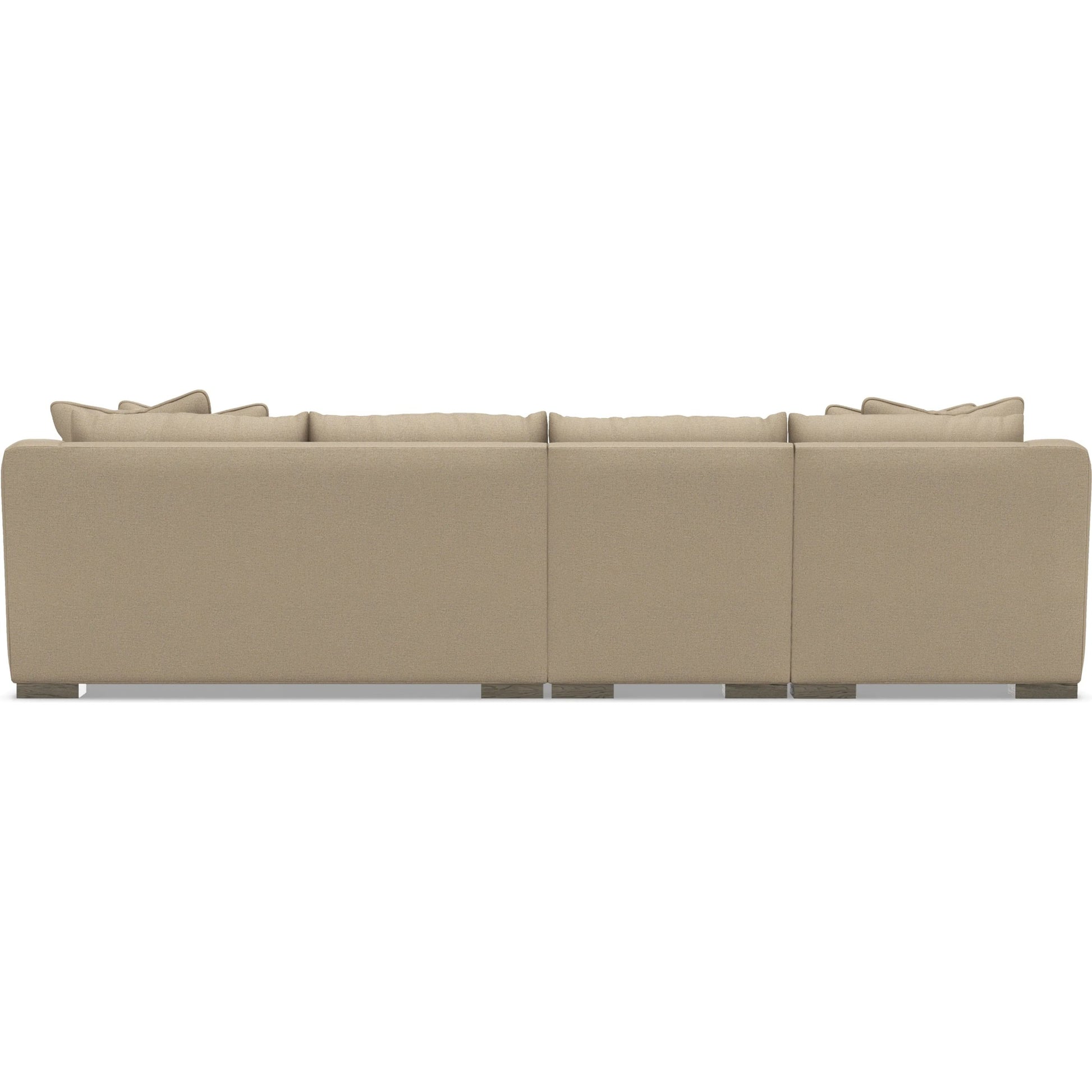 Gabi 3-Piece Fabric Sectional by Bernhardt in wdf, 789 portobello. Made from unique in a unique style.