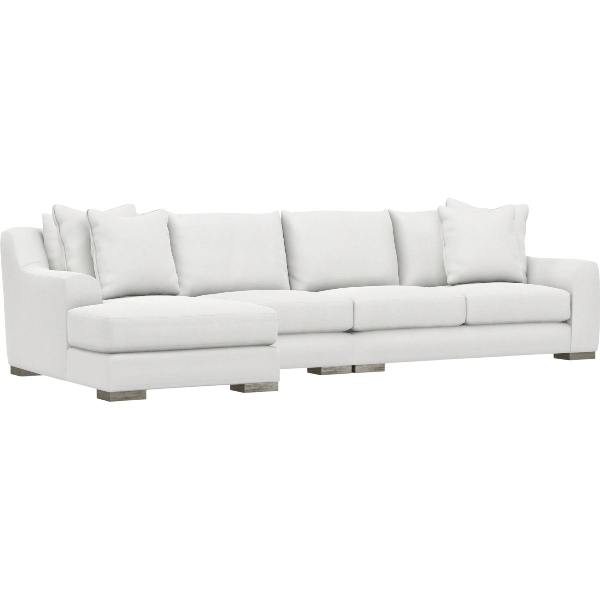 Gabi 3-Piece Fabric Sectional by Bernhardt in wdf, 789 portobello. Made from unique in a unique style.