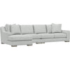 Light Grey Chenille / Left Hand Facing