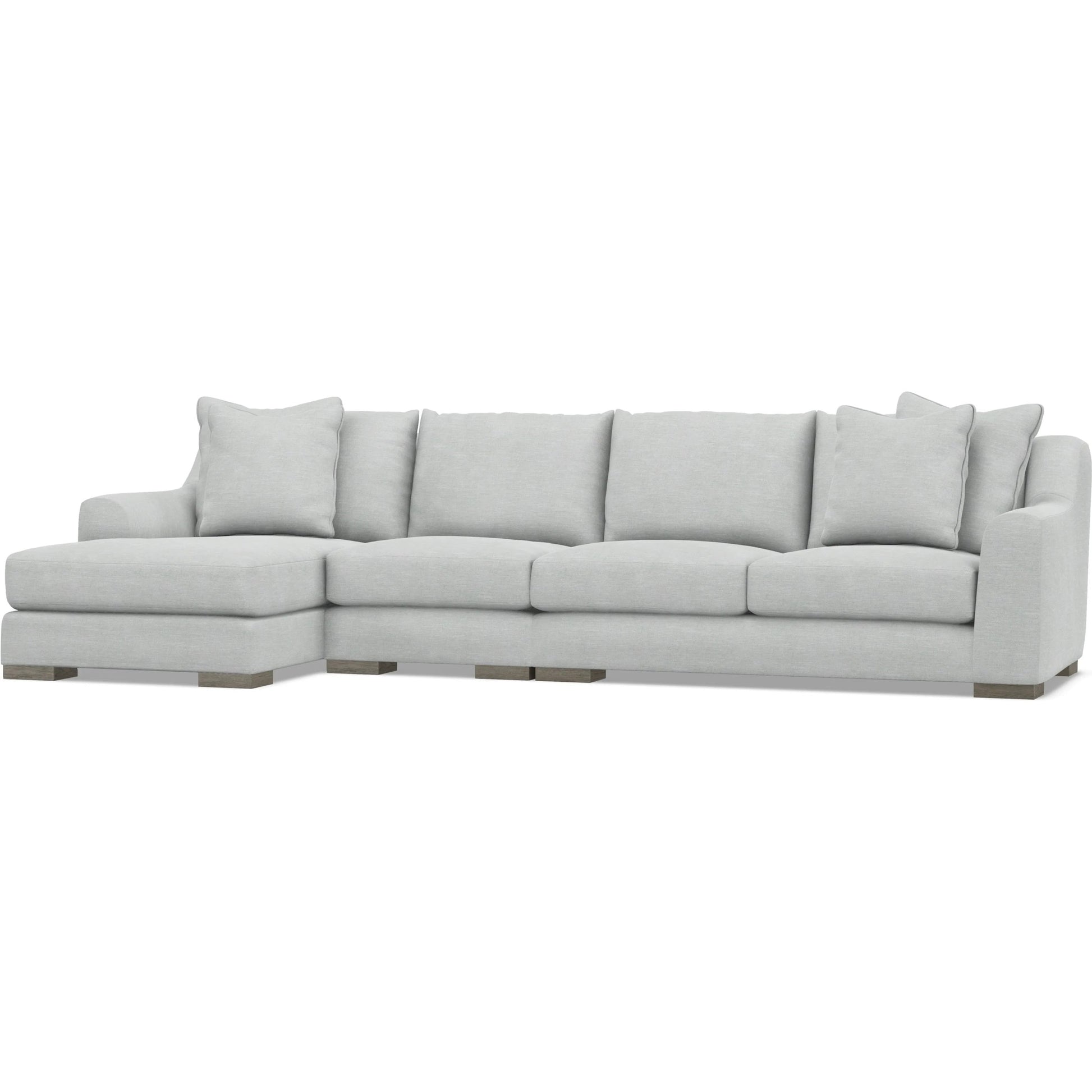 Gabi 3-Piece Fabric Sectional by Bernhardt in wdf, 789 portobello. Made from unique in a unique style.