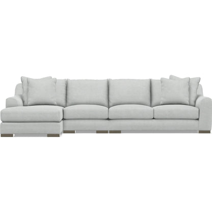 Gabi 3-Piece Fabric Sectional by Bernhardt in wdf, 789 portobello. Made from unique in a unique style.