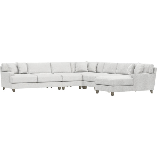 000 SI-2634654 | Primary Silo | Mila 6-Piece Fabric Sectional by Bernhardt in wdf, 789 portobello. Made from unique in a unique style.