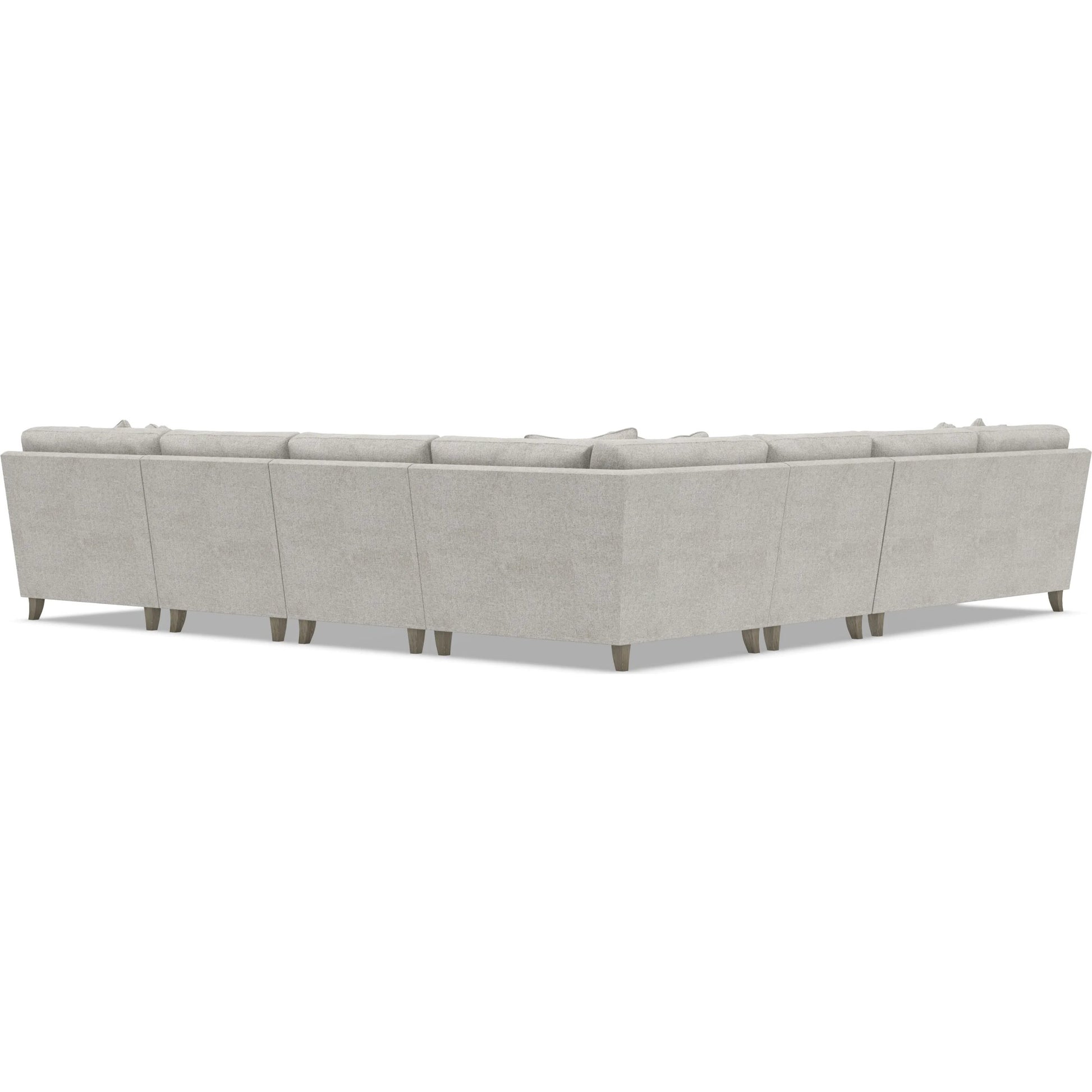 Mila 6-Piece Fabric Sectional by Bernhardt in wdf, 789 portobello. Made from unique in a unique style.