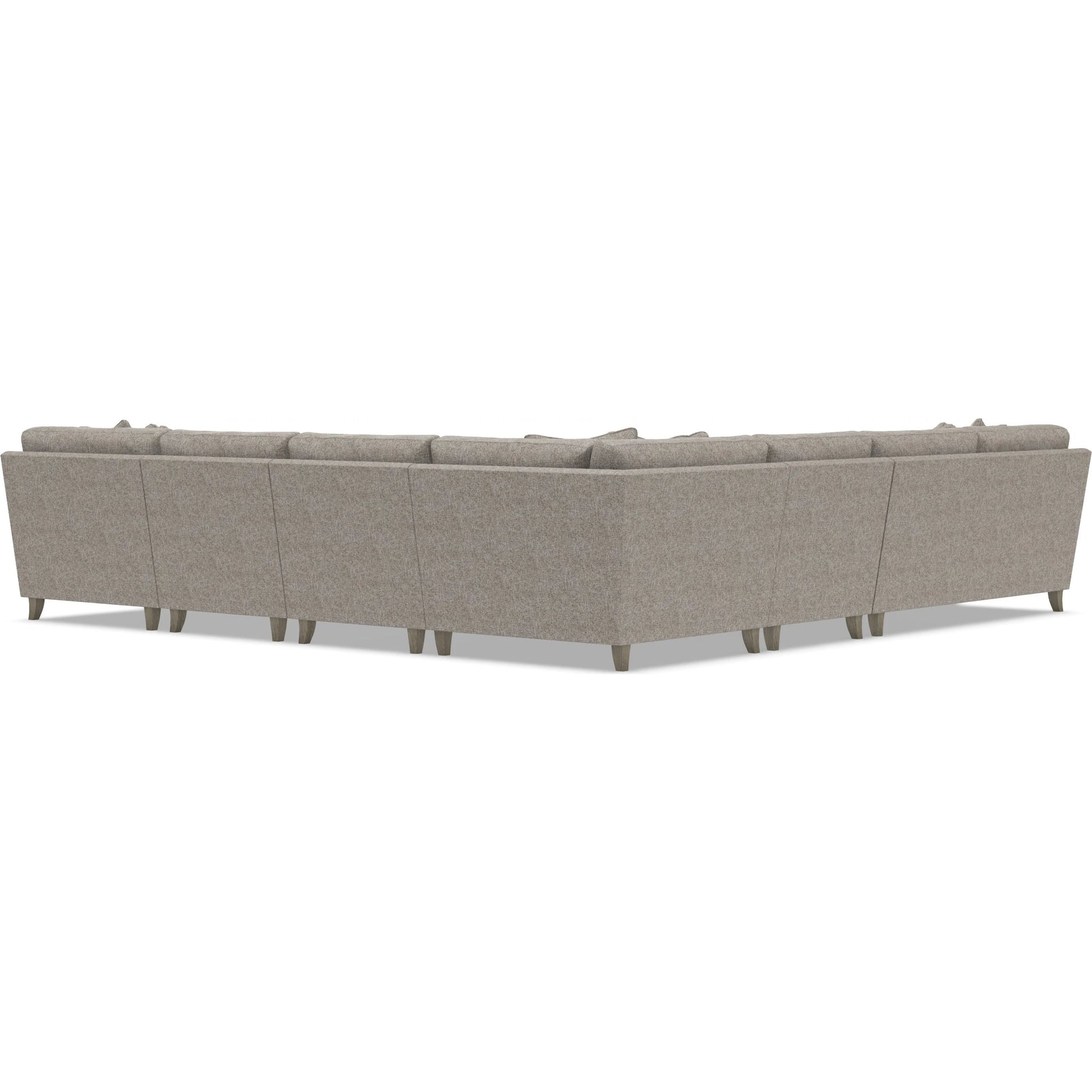 Mila 6-Piece Fabric Sectional by Bernhardt in wdf, 789 portobello. Made from unique in a unique style.