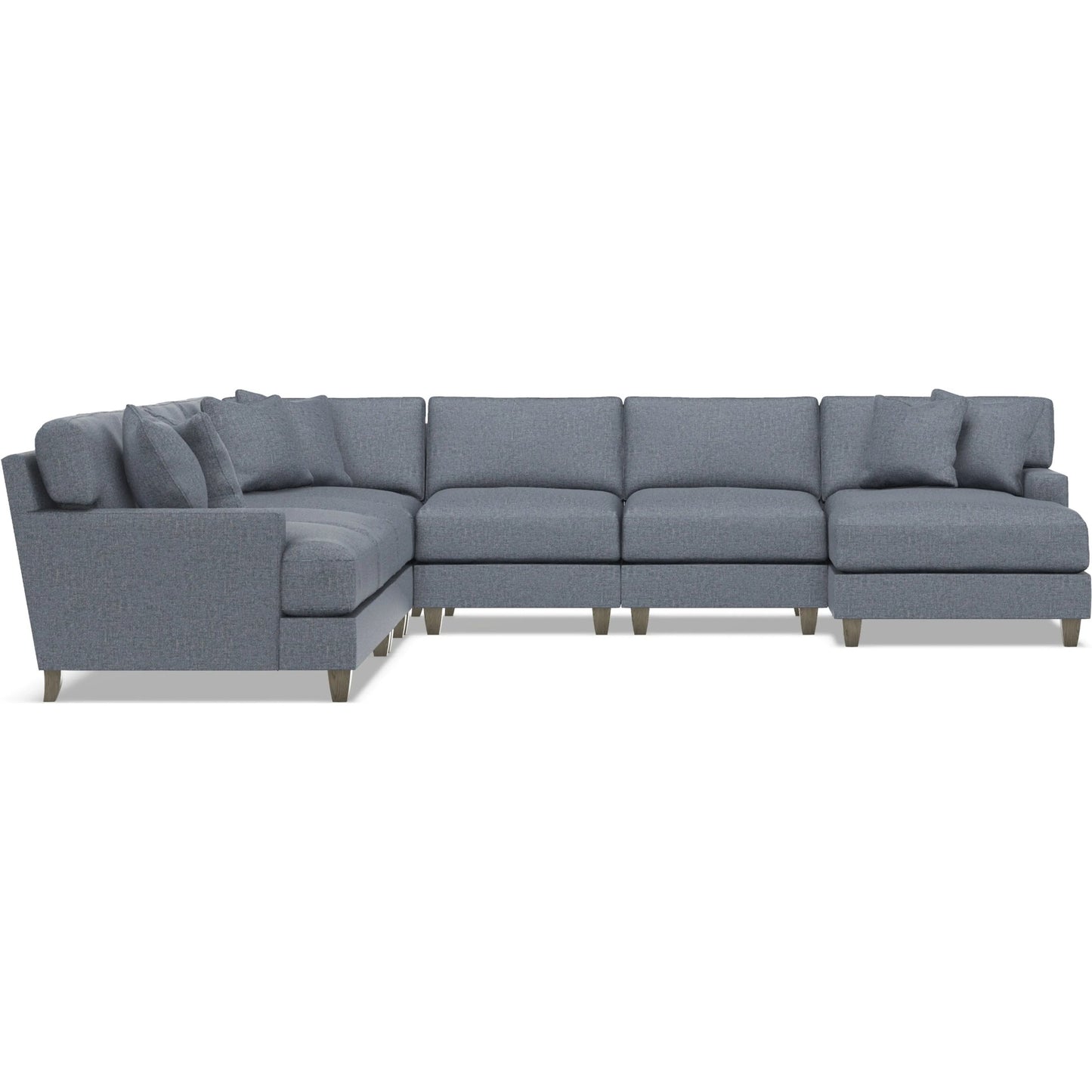 026 SI-2634659 | Additional Silo | Mila 6-Piece Fabric Sectional by Bernhardt in wdf, 789 portobello. Made from unique in a unique style.