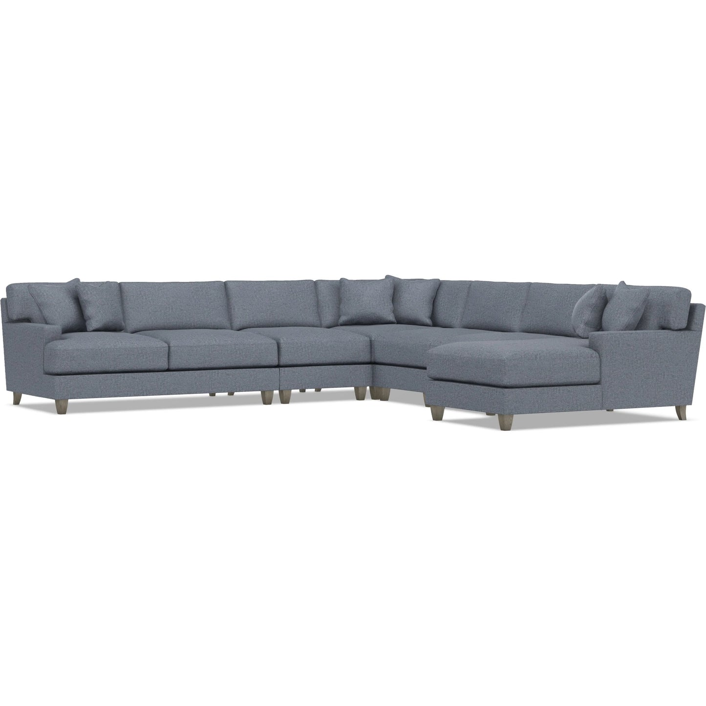029 SI-2634659 | Additional Silo | Mila 6-Piece Fabric Sectional by Bernhardt in wdf, 789 portobello. Made from unique in a unique style.