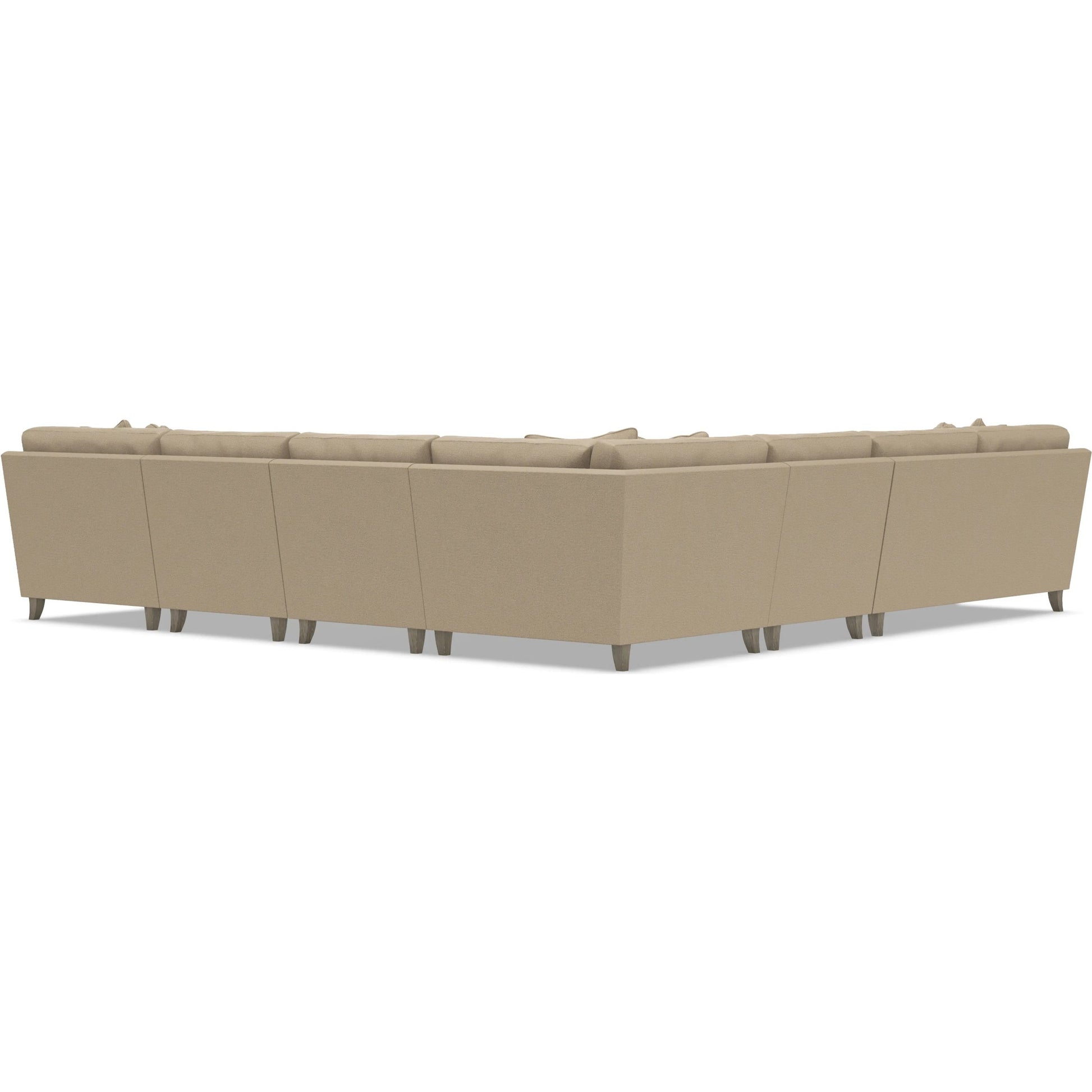 Mila 6-Piece Fabric Sectional by Bernhardt in wdf, 789 portobello. Made from unique in a unique style.