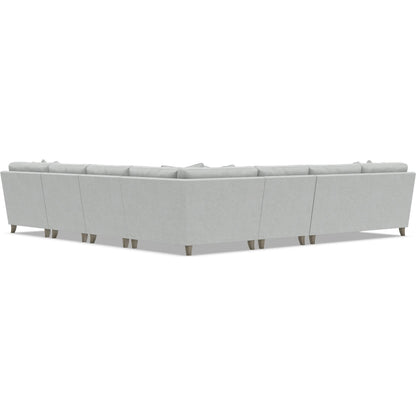 Mila 6-Piece Fabric Sectional by Bernhardt in wdf, 789 portobello. Made from unique in a unique style.