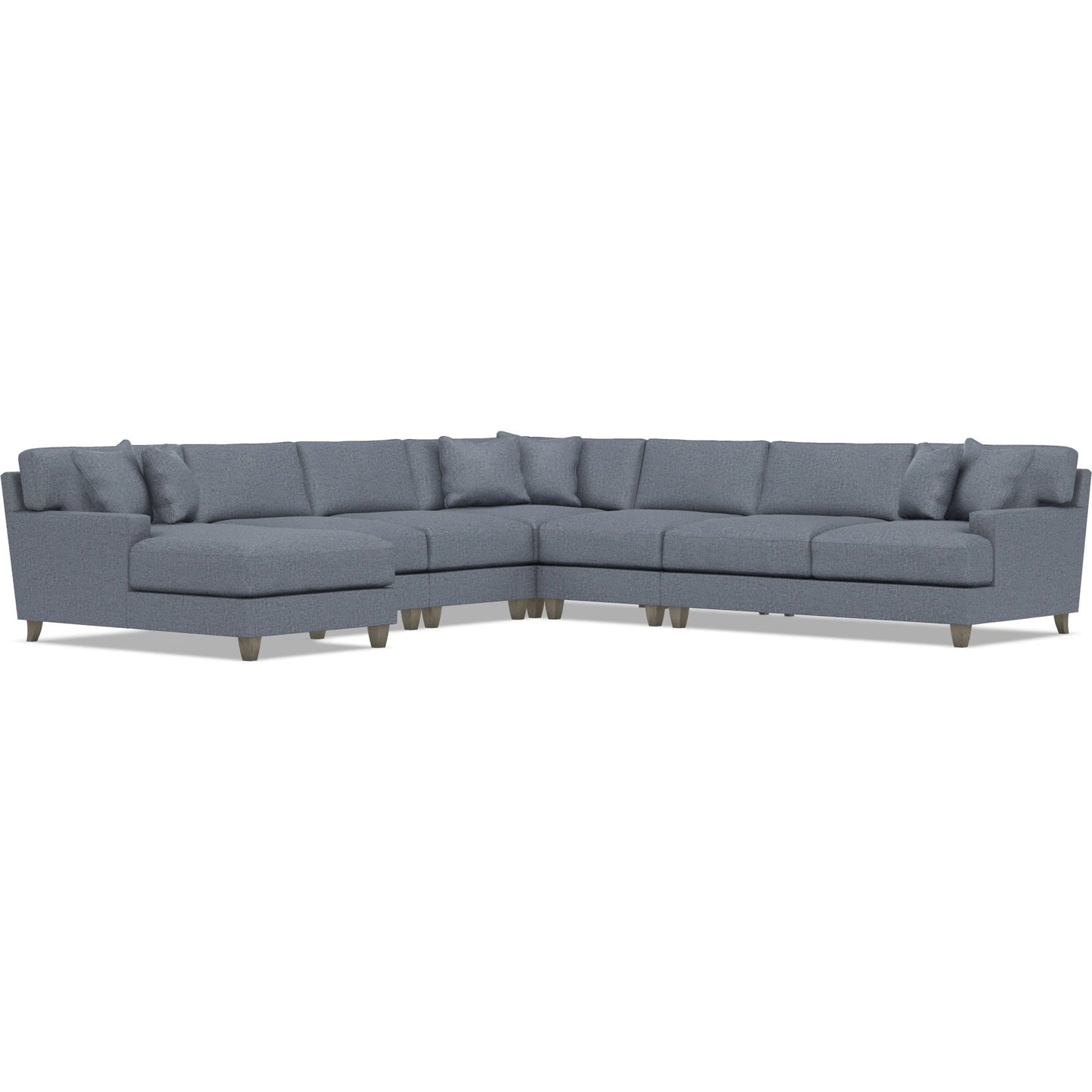 028 SI-2634670 | Additional Silo | Mila 6-Piece Fabric Sectional by Bernhardt in wdf, 789 portobello. Made from unique in a unique style.