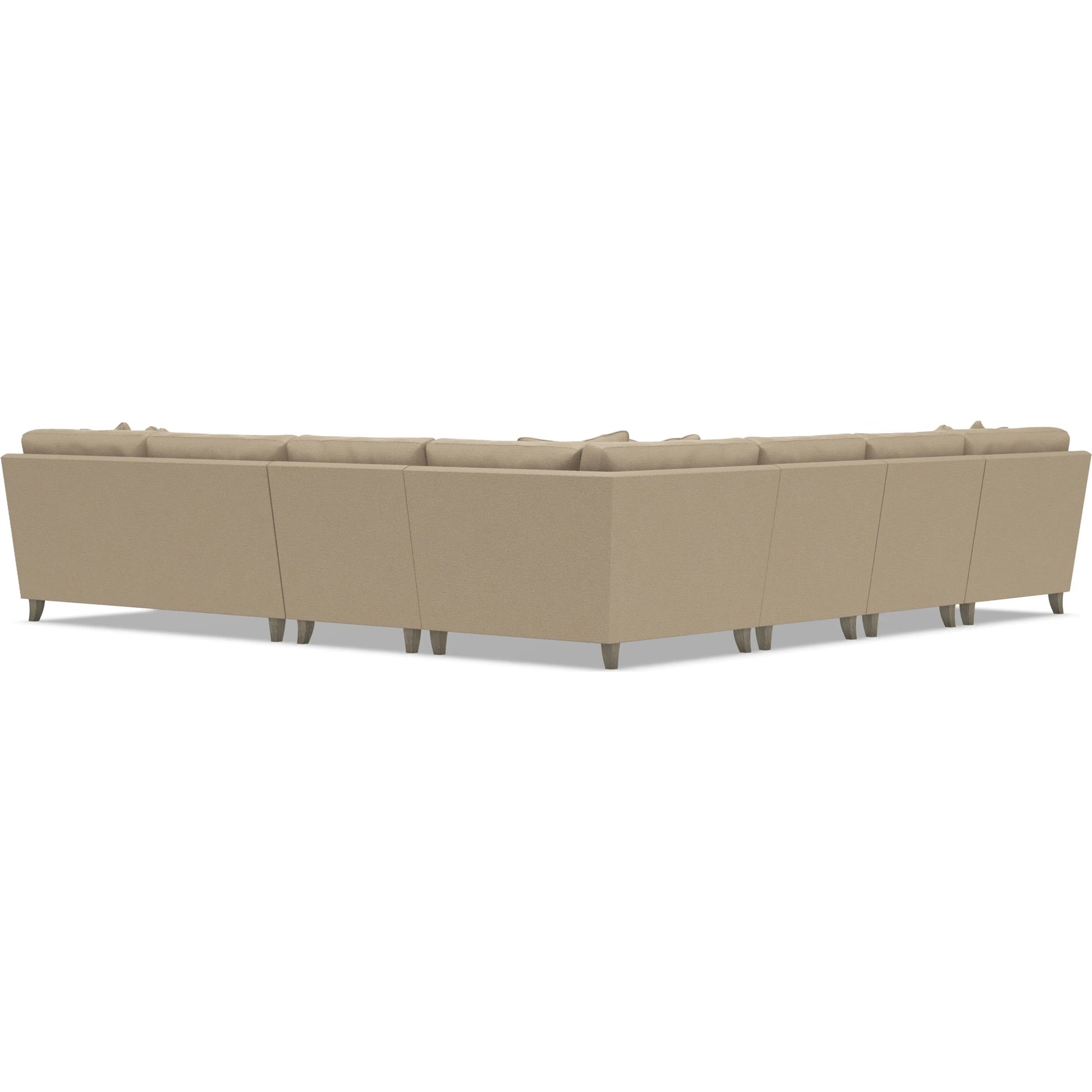 Mila 6-Piece Fabric Sectional by Bernhardt in wdf, 789 portobello. Made from unique in a unique style.