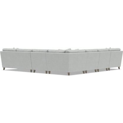 Mila 6-Piece Fabric Sectional by Bernhardt in wdf, 789 portobello. Made from unique in a unique style.