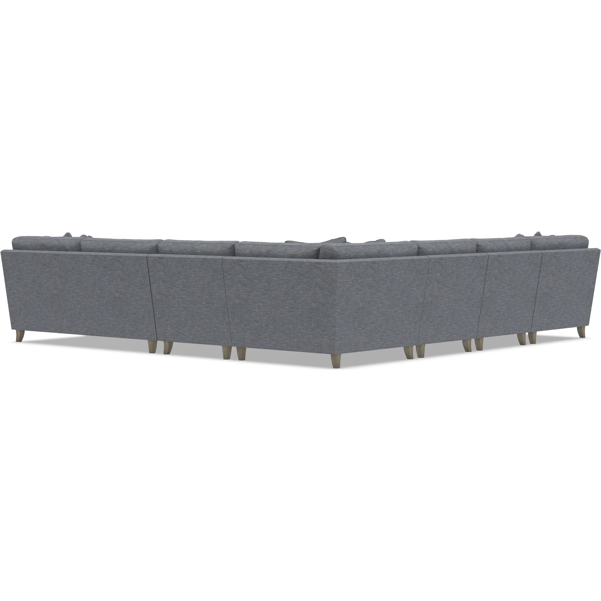 Mila 6-Piece Fabric Sectional by Bernhardt in wdf, 789 portobello. Made from unique in a unique style.