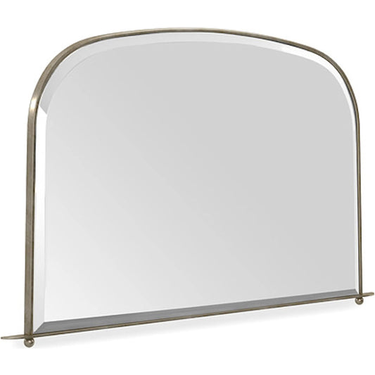 Replique Mirror by Caracole in brushed gold. Made from metal, mirror in a unique style.