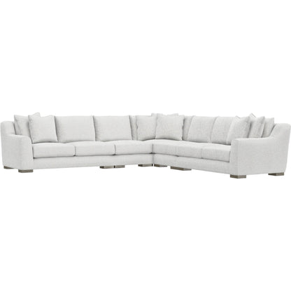 Gabi 5-Piece Fabric Sectional by Bernhardt in wdf, 789 portobello. Made from unique in a unique style.