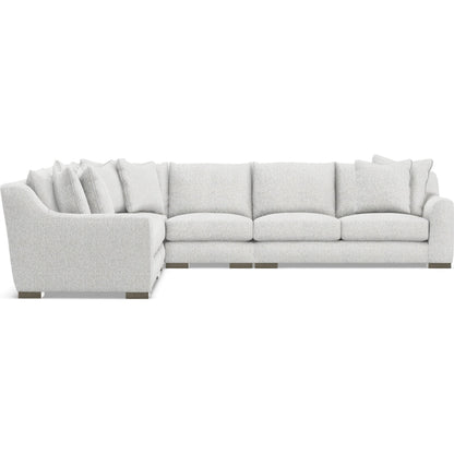 Gabi 5-Piece Fabric Sectional by Bernhardt in wdf, 789 portobello. Made from unique in a unique style.