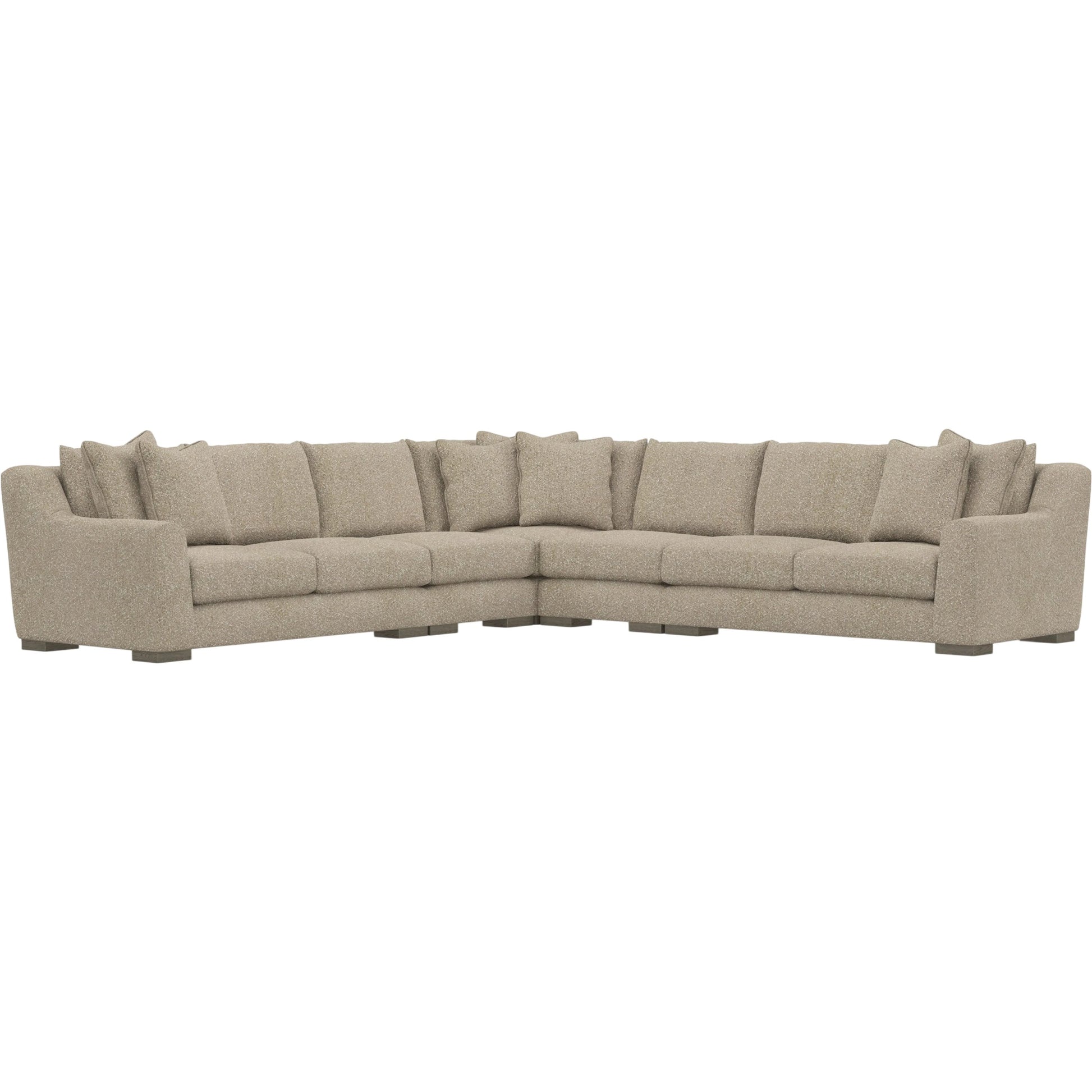 Gabi 5-Piece Fabric Sectional by Bernhardt in wdf, 789 portobello. Made from unique in a unique style.