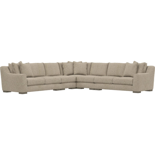 Gabi 5-Piece Fabric Sectional by Bernhardt in wdf, 789 portobello. Made from unique in a unique style.